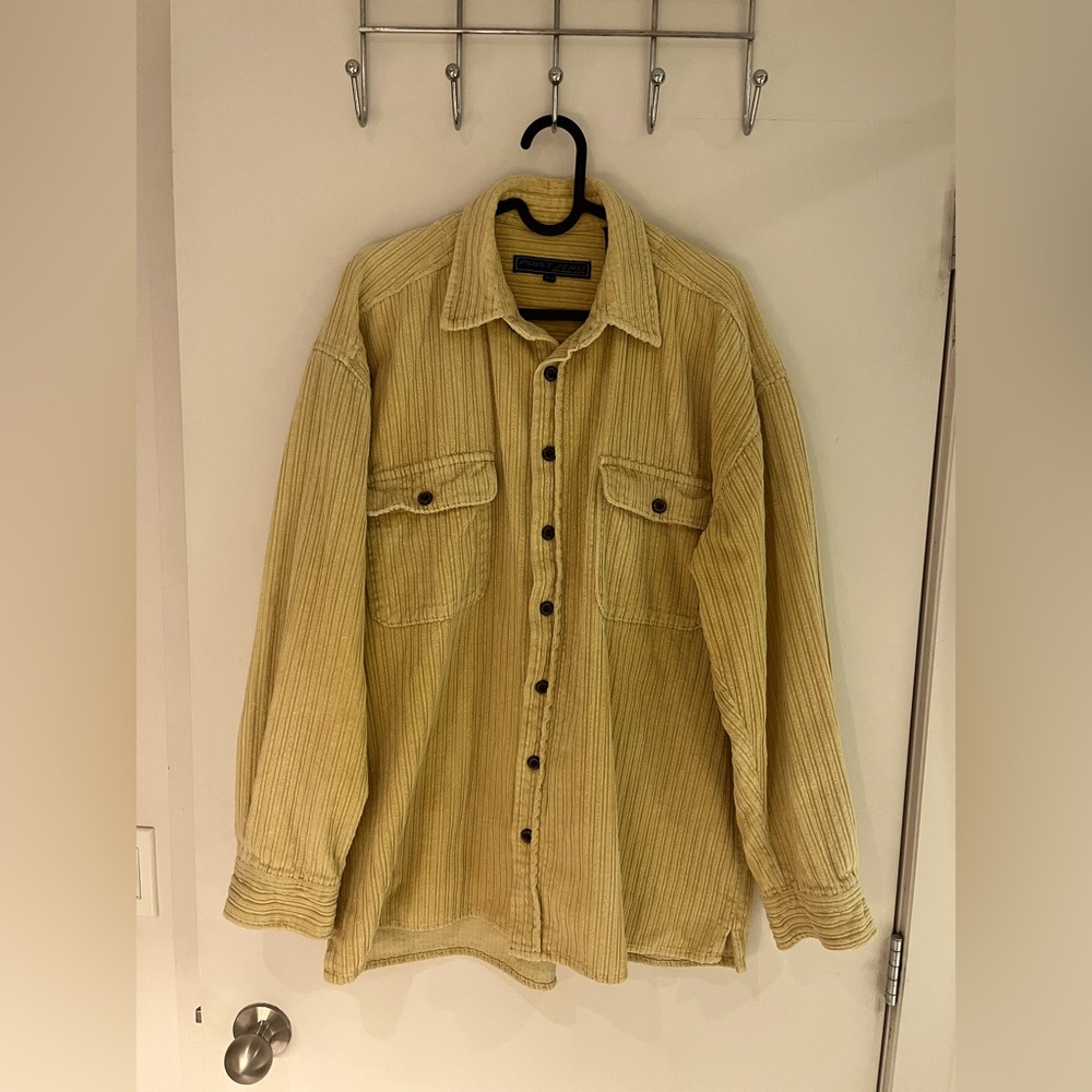 Point Zero Corduroy Button-Up Shirt